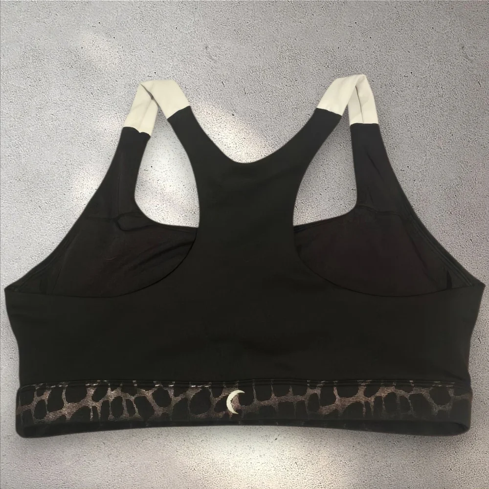 Zyia Active‎ Copper Jungle Light n Tight Sports Bra Size Medium
